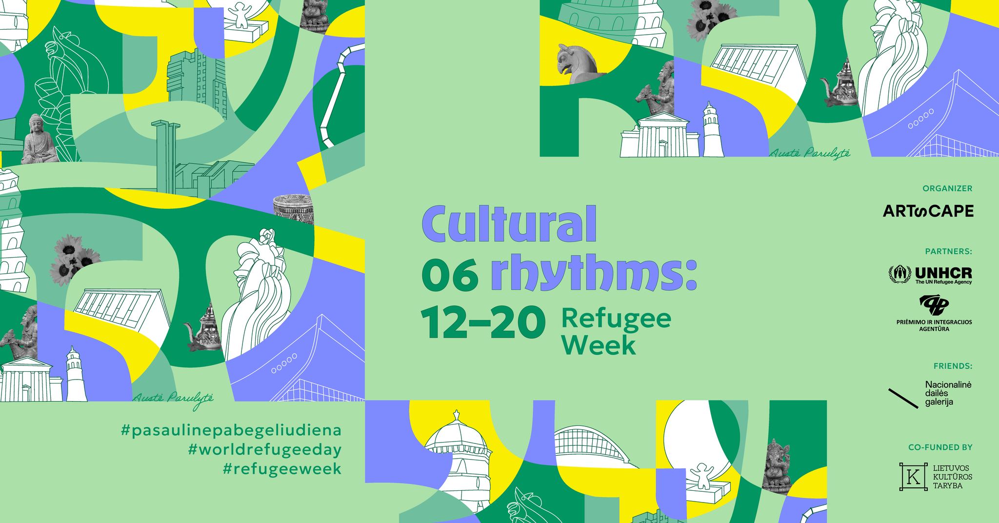 Pasitinkant tarptautinę pabėgėlių dieną, Caritas jungiasi į festivalį „Kultūrų ritmu“